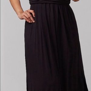 Brown Convertible Dress Size 24 Lane Bryant